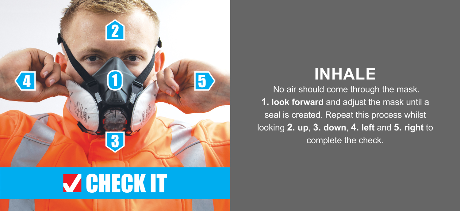 Check it! - Inhale and no air should escape