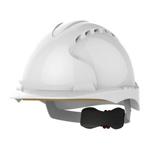 JSP EVO3 premium vented black safety helmet comfort liner scaffolders micro peak 
