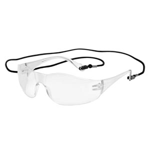 Z4000 Safety Specs - Clear Anti-scratch/Anti-mist Lenses with Cord