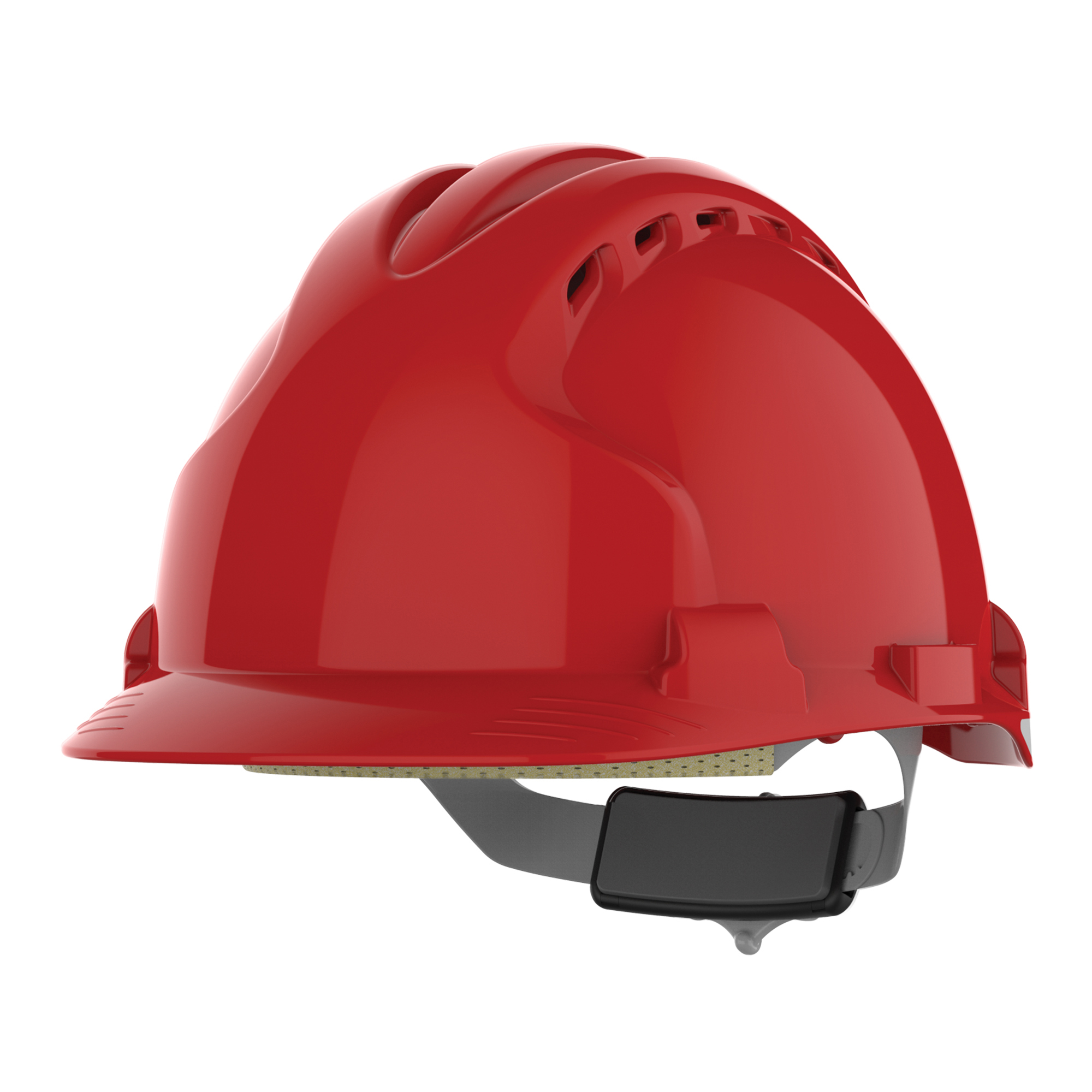 JSP EVO3 premium vented black safety helmet comfort liner standard peak hard hat 