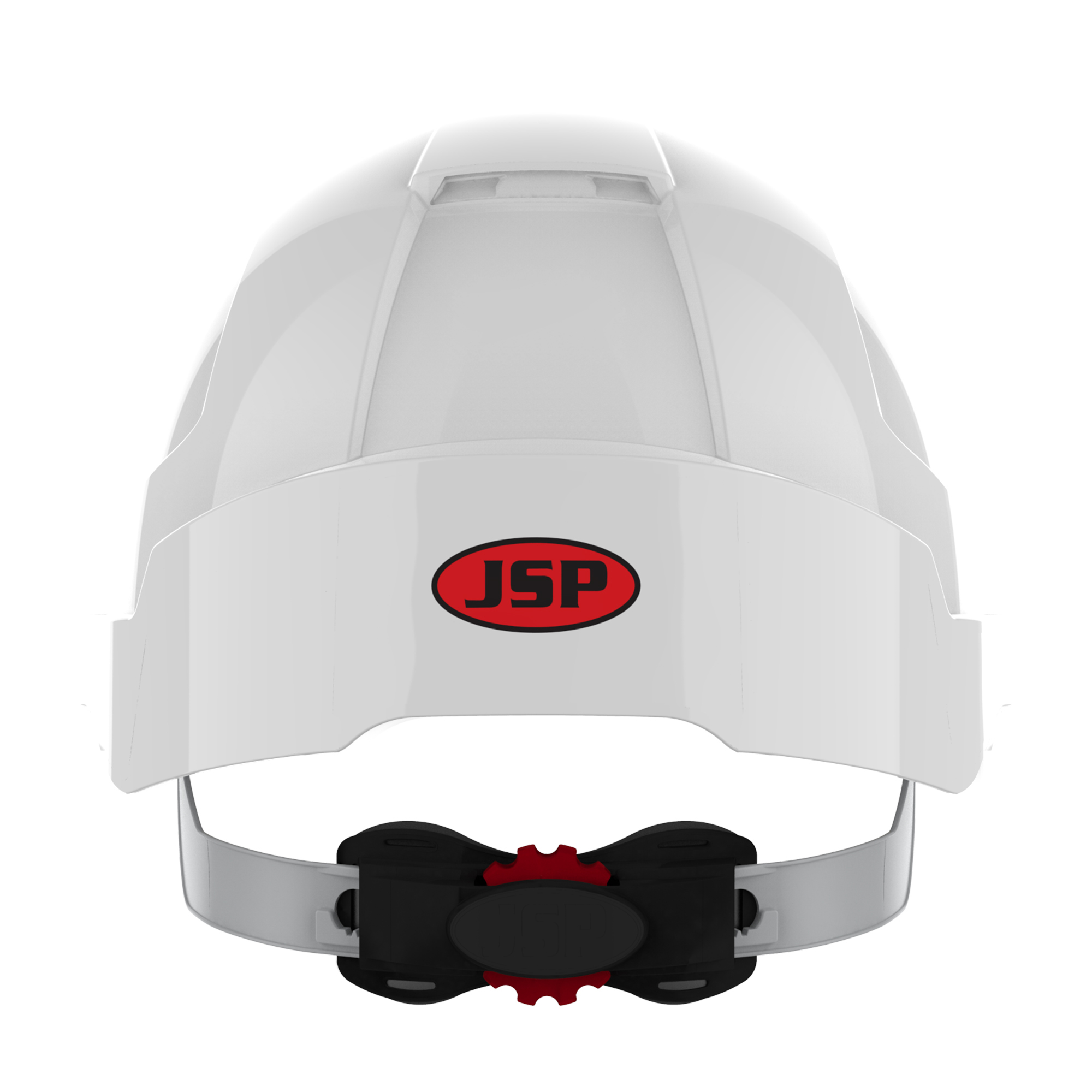 Weiß Bau Helm JSP AJD170-000-100 EVOLite Micro Peak Helm belüftet 