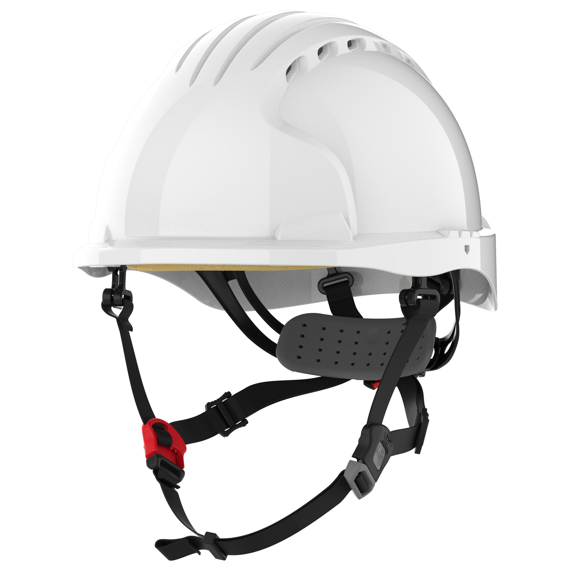 Jsp Schwarz Evo2 Belüftet Sicherheit Helm Schutzhelm Standard Peak Arbeit Ppe 