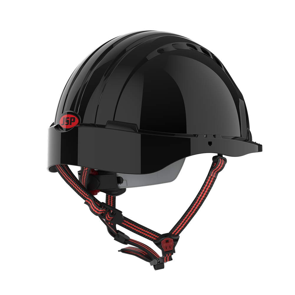 EVO®5 Dualswitch™ Industrial Safety and Climbing Helmet Vented Black